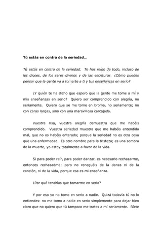 Los Misterios De La Vida  Osho