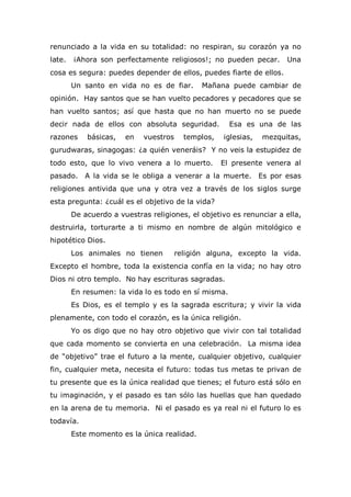 Los Misterios De La Vida  Osho