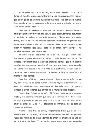 Los Misterios De La Vida  Osho