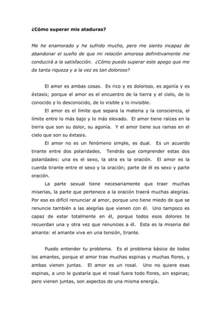 Los Misterios De La Vida  Osho