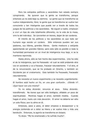 Los Misterios De La Vida  Osho