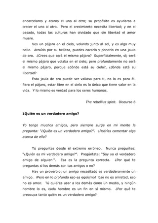 Los Misterios De La Vida  Osho