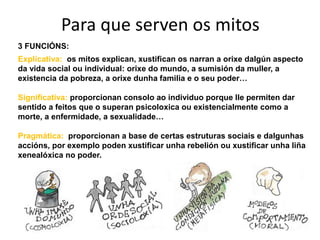 Los mitos | PPT