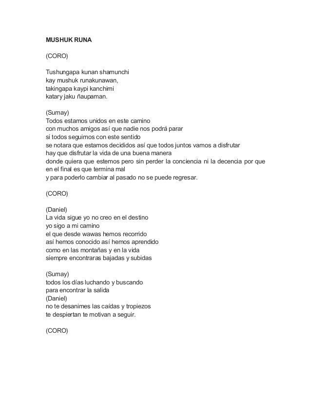 Los Nin Letras Wambra Katary