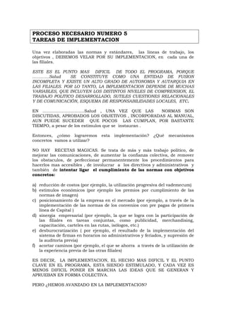 Los Procesos de Calidad