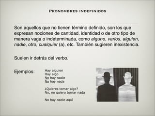 Los pronombres