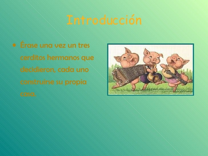 Descripción De Los Personajes Del Cuento Los Tres Cerditos – OIDK