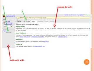 cuerpo del wiki índice del wiki 