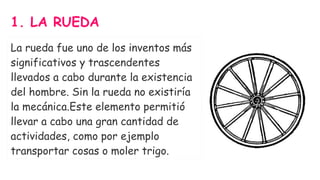 Los 10 inventos que revolucionaron la historia de la humanidad | PPT