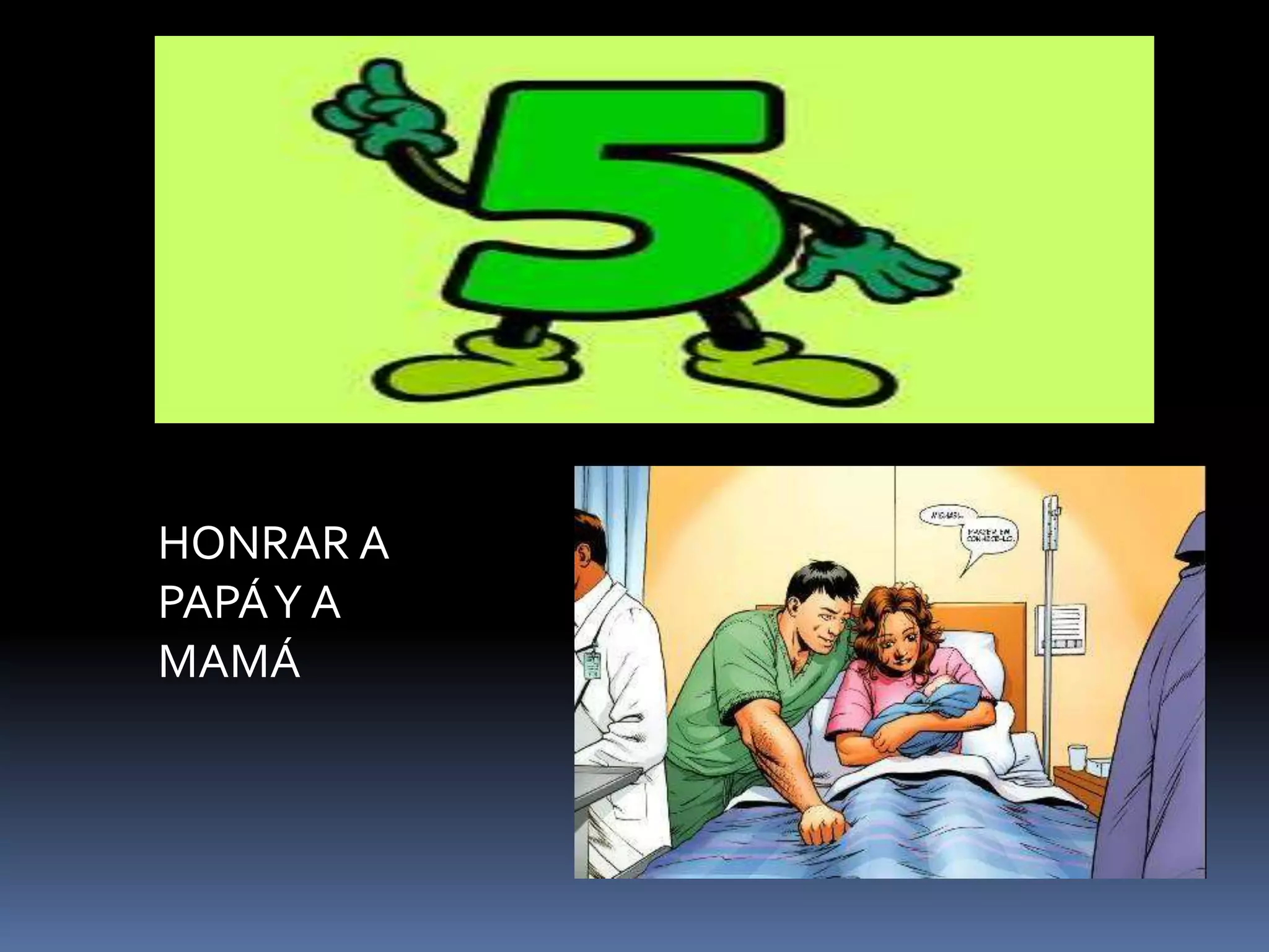 HONRAR A
PAPÁY A
MAMÁ