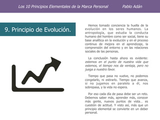 Los 10 principios esenciales de la marca personal | PDF