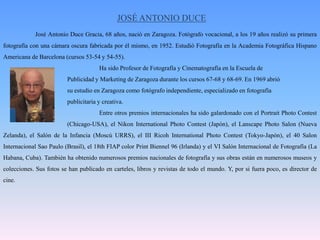 ROBERT CAPA			Robert Capa (ErnöFriedmann), nació en la ciudad de Budapest, Hungría, 22 de 		octubre de 1913, en el seno de una familia judía con buen pasar económico. Su madre una 		diseñadora de modas y su padre un pensador intelectual con influencias aristocráticas. En Hungría, 		en esos tiempos, era costumbre pertenecer a un círculo, ya fuera artístico o político, y Endré, que no 		fue una excepción, entró a dichos círculos, donde era tradición poner sobrenombres. Así fue como 		recibió el apodo de Bandi. Posiblemente, el más famoso corresponsal gráfico de guerra del siglo XX.	En 1954, encontrándose en Japón visitando a unos amigos de antes de la guerra, fue llamado por la revista Life para reemplazar a otro fotógrafo en Vietnam, durante la Primera Guerra de Indochina. En la madrugada del 25 de mayo, mientras acompañaba a una expedición del ejército francés por una espesa zona boscosa, pisó inadvertidamente una mina y murió, siendo el primer corresponsal americano muerto en esta guerra y terminando así una azarosa vida profesional, guiada por una frase que popularizó: Si tus fotos no son lo suficientemente buenas es que no te has acercado lo suficiente.