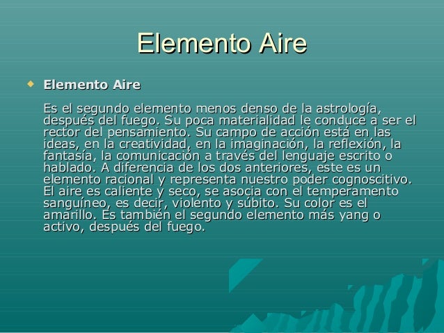 Los 4 elementos