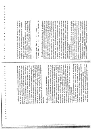 Los 4 pilares de la educaciónjjj