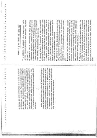 Los 4 pilares de la educaciónjjj