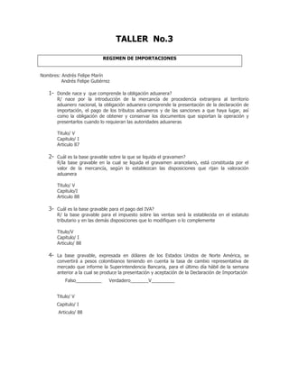 Los 4 talleres juntos