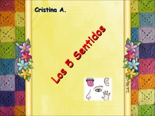 Los
5
Sentidos
Los
5
Sentidos
Cristina A.Cristina A.
 