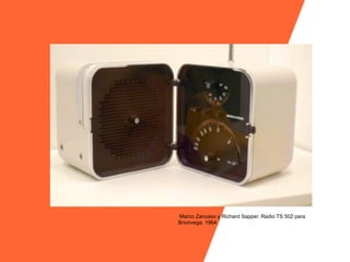 Marco Zanusso y Richard Sapper. Radio TS 502 para
Brionvega. 1964.
 