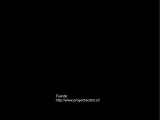 Fuente:
http://www.proyectacolor.cl/
 