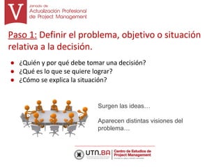 Los 8 pasos de la toma de decisiones | PDF
