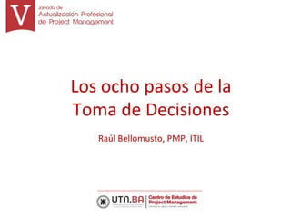 Los 8 pasos de la toma de decisiones | PDF