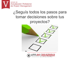 Los 8 pasos de la toma de decisiones | PDF