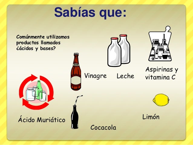 Los acidos y las bases
