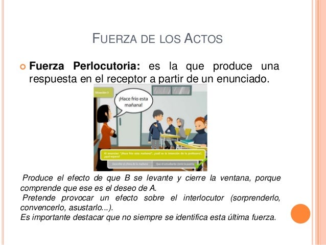 Los actos del habla final
