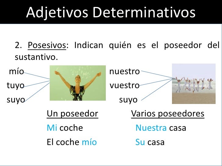 Los adjetivos