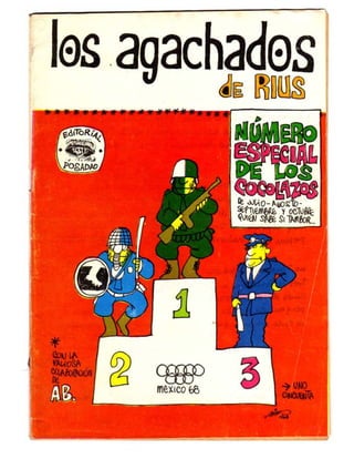 Los agachados revista mexico 1968