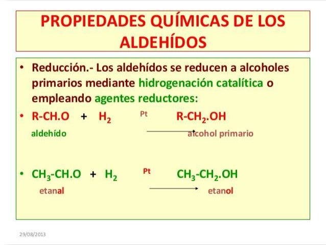 Los aldehídos