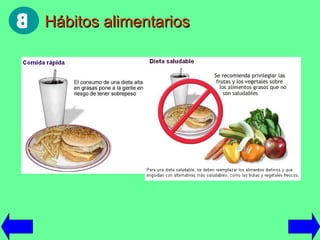 Hábitos alimentarios 8 