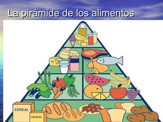 La pirámide de los alimentosLa pirámide de los alimentos
 