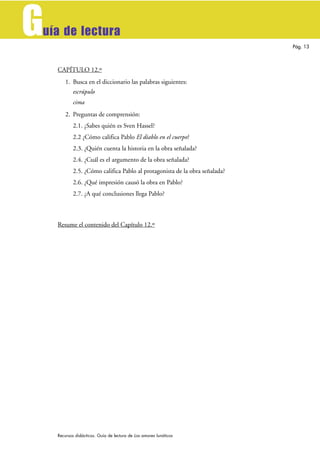 G
uía de lectura
                                                                            Pág. 13



    CAPÍTULO 12.º
...