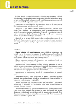 G
uía de lectura
                                                                                               Pág. 24


...
