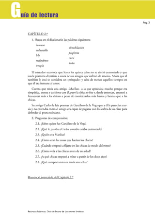 G
uía de lectura
                                                                                            Pág. 3



   ...