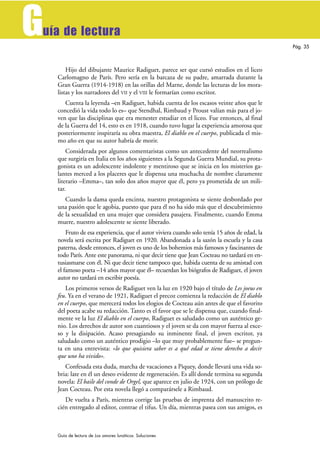 G
uía de lectura
                                                                                               Pág. 35


...