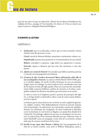 G
uía de lectura
                                                                                               Pág. 36


...