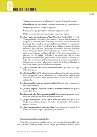 G
uía de lectura
                                                                                               Pág. 38


...