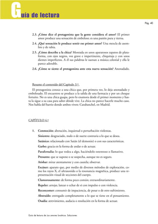 G
uía de lectura
                                                                                            Pág. 40



  ...