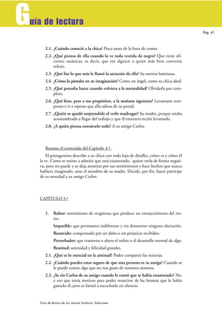 G
uía de lectura
                                                                                             Pág. 41



 ...