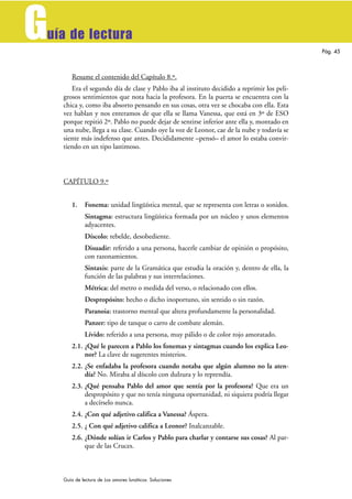 G
uía de lectura
                                                                                             Pág. 45



 ...