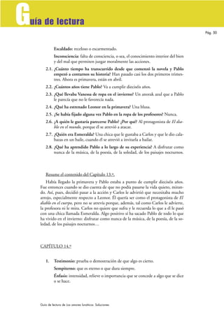G
uía de lectura
                                                                                              Pág. 50



...