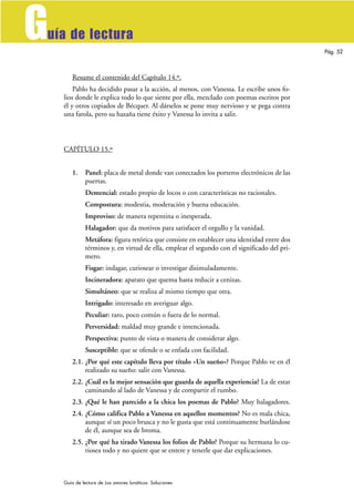 G
uía de lectura
                                                                                              Pág. 52



...