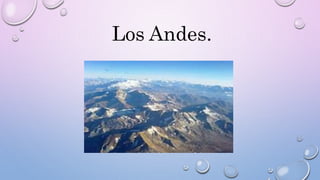 Los Andes.
 
