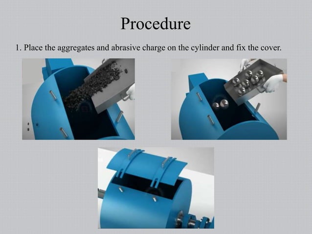 Los Angeles Abrasion Test.pptx | Civil Engineering Industry | Industries