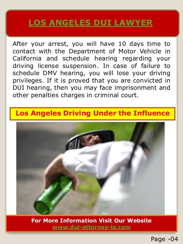 Los Angeles DUI Attorney