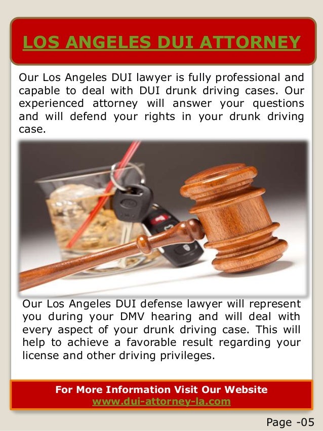 Los Angeles DUI Attorney