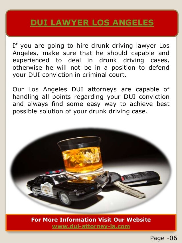 Los Angeles DUI Attorney