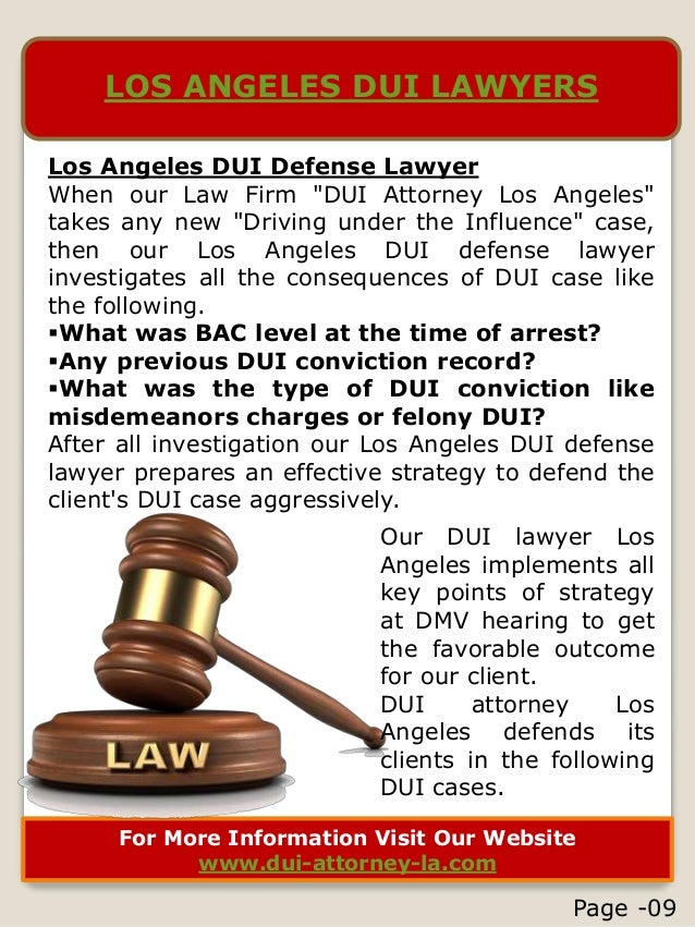 Los Angeles DUI Attorney